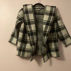 Plaid wool Sweater